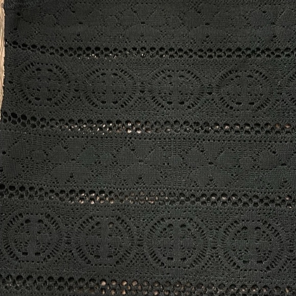 Coral & Reef Black Swim Coverup Size 6X - Picture 2 of 3